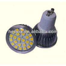 Super bright 4.6W led spotlight gu10 smd